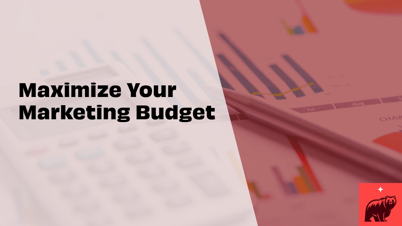 Maximize Your Marketing Budget